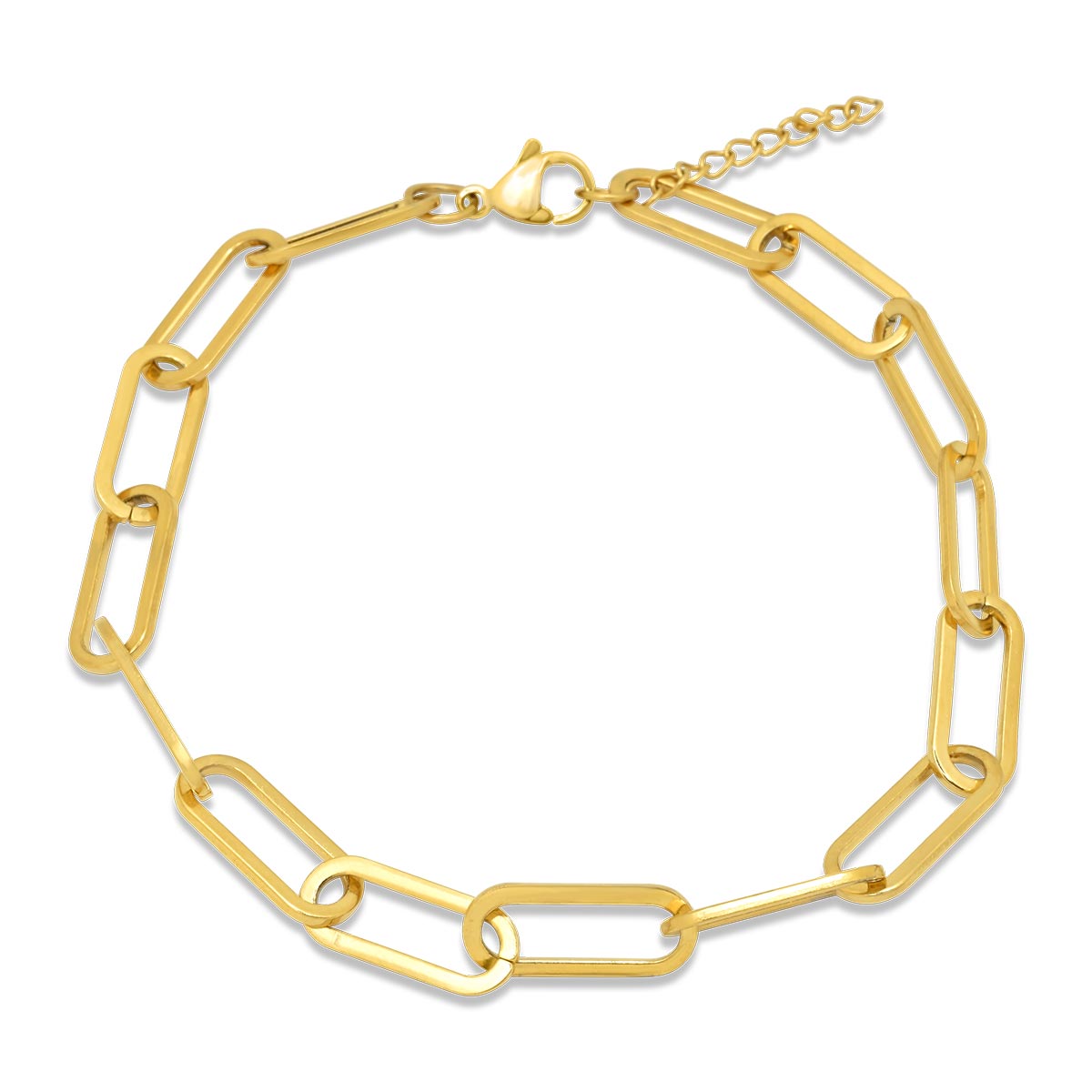 Loelia Gold Bracelet 6MM Βραχιόλι από ανοξείδωτο ατσάλι 316L